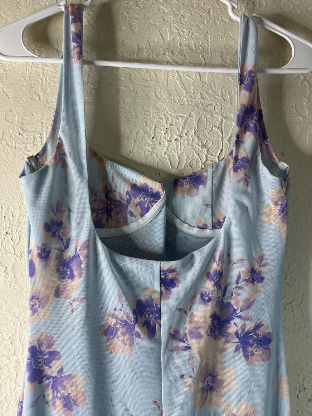 Peppermayo Charity Bustier Floral Maxi Dress in Blue - Picture 13 of 16